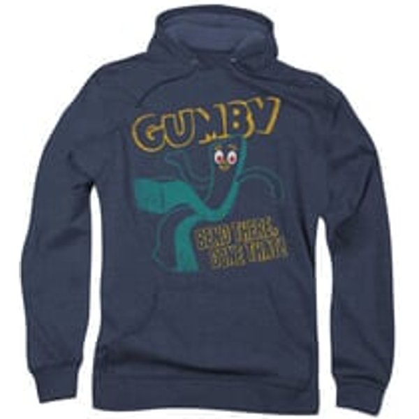 Gumby Hoodie Bend There Navy Sweatshirt Hoody