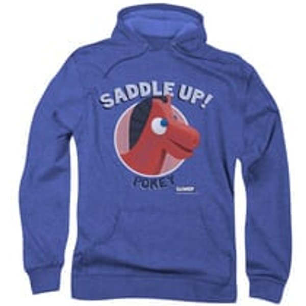Gumby Hoodie Saddle Up Royal Blue Sweatshirt Hoody
