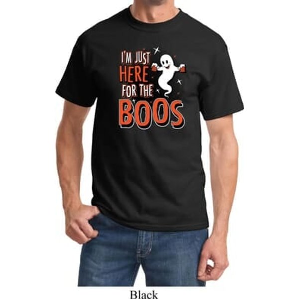 Halloween Tee I'm Here for the Boos T-shirt