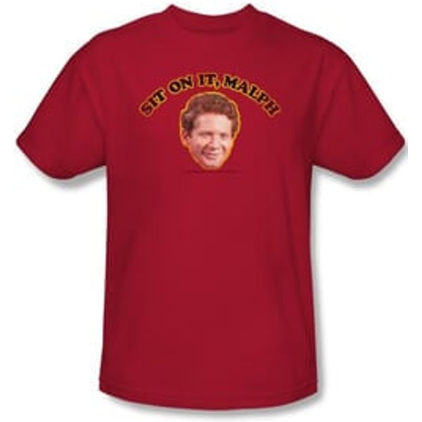 Happy Days Ralph Kids T-shirt -Sit on It Malph Youth Red Tee Shirt