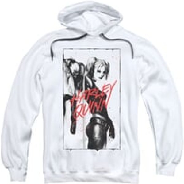 Harley Quinn Hoodie Inked White Sweatshirt Hoody
