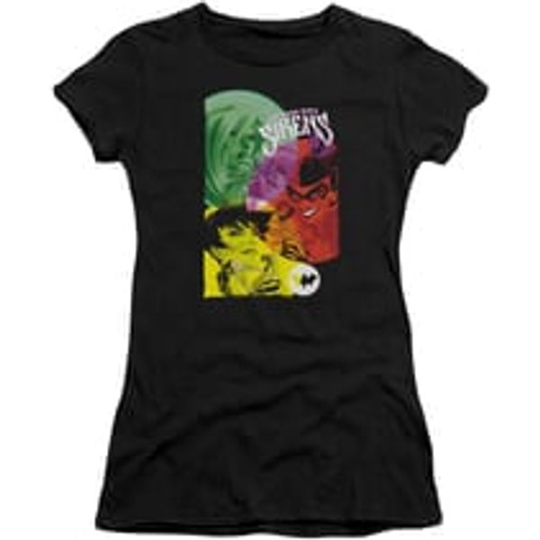 Harley Quinn Shirt Juniors Gotham Sirens Black T-Shirt