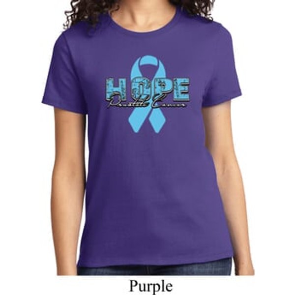 Hope Prostate Cancer Ladies Shirt