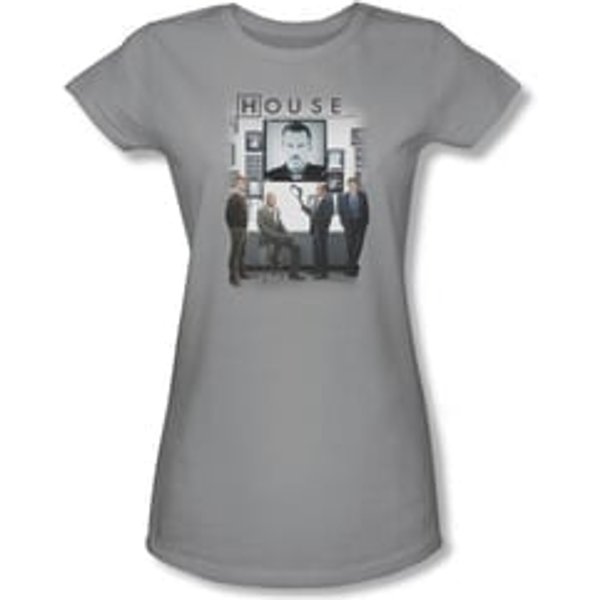 House Shirt Juniors Cast Silver T-Shirt