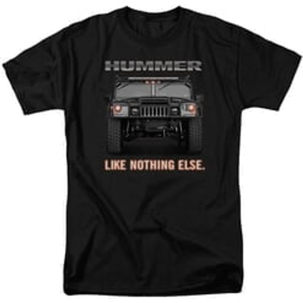 Hummer Shirt Like Nothing Else Black T-Shirt