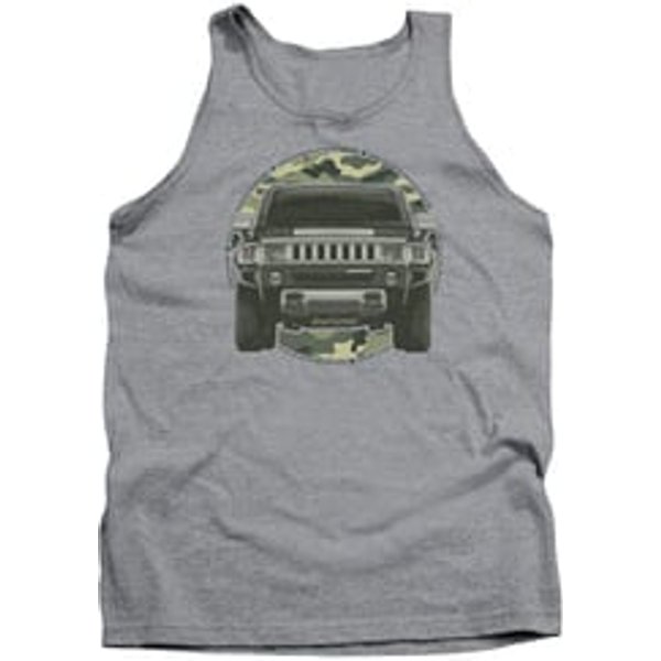 Hummer Tank Top Lead Or Follow Athletic Heather Tanktop