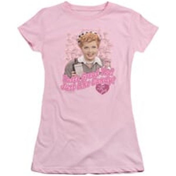 I Love Lucy Shirt Tastes Like Candy Juniors Pink Tee T-Shirt