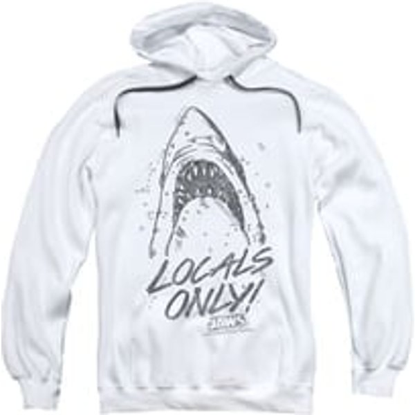 Jaws Hoodie Locals Only White Sweatshirt Hoody