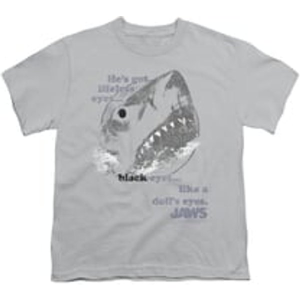 Jaws Shirt Kids Doll's Eyes Silver T-Shirt