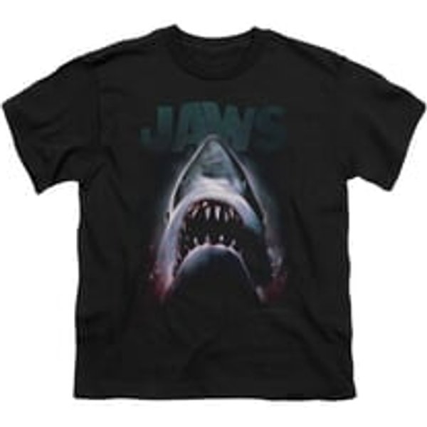 Jaws Shirt Kids Terror In The Deep Black T-Shirt