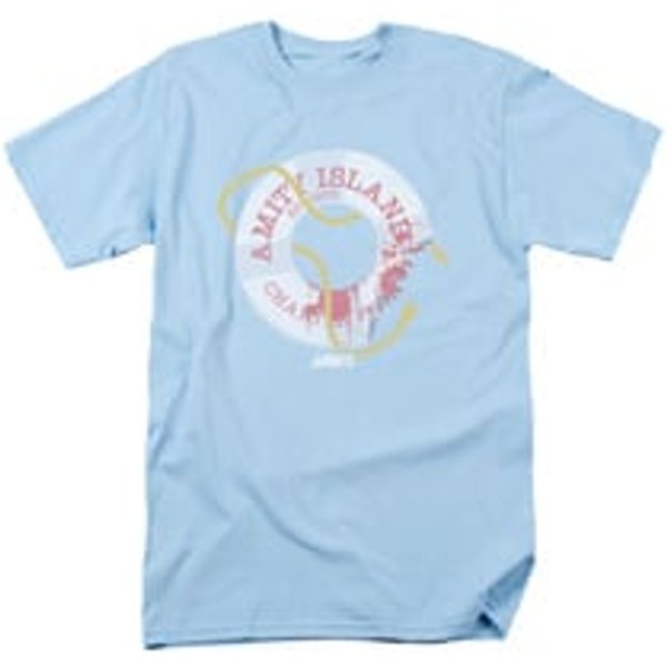 Jaws Shirt Life Preserver Light Blue T-Shirt