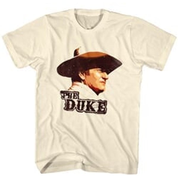 John Wayne Shirt The Duke Profile Natural T-Shirt