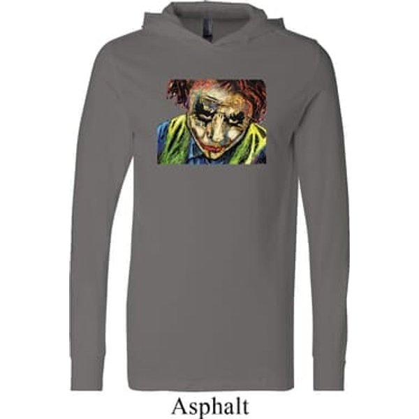 Joker Face Lightweight Hoodie Tee