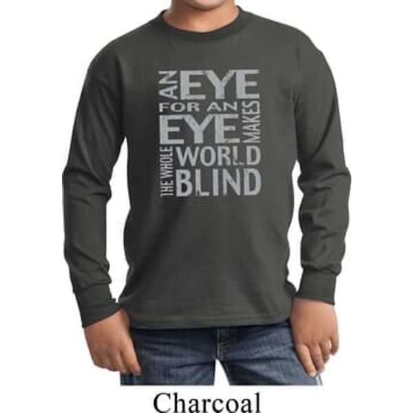Kids An Eye for an Eye Youth Long Sleeve