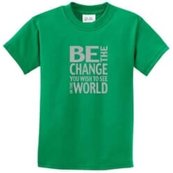 Kids Shirt Be The Change Tee T-Shirt