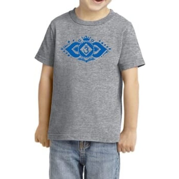 Kids Yoga Shirt Floral Ajna Toddler Tee T-Shirt