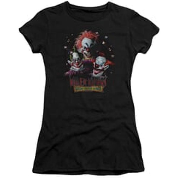 Killer Klowns From Outer Space Juniors Shirt Killer Klowns Black T-Shirt