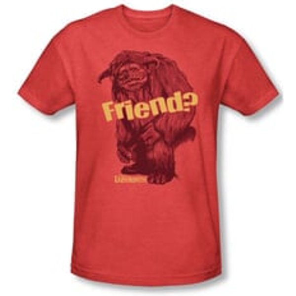 Labyrinth Shirt Ludo Friend Adult Heather Red Tee T-Shirt