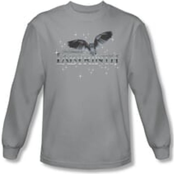 Labyrinth Shirt Owl Logo Long Sleeve Silver Tee T-Shirt