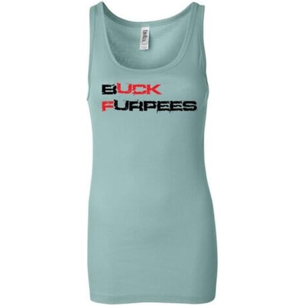 Ladies Fitness Tanktop Buck Furpees Longer Length Tank Top