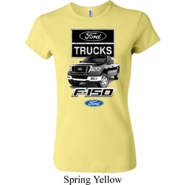Ladies Ford Shirt F-150 Truck Crewneck Shirt