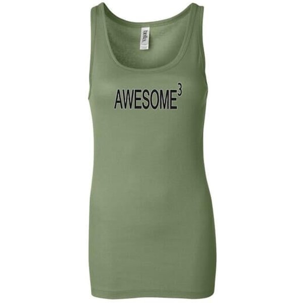 Ladies Tanktop Awesome Cubed Longer Length Tank Top