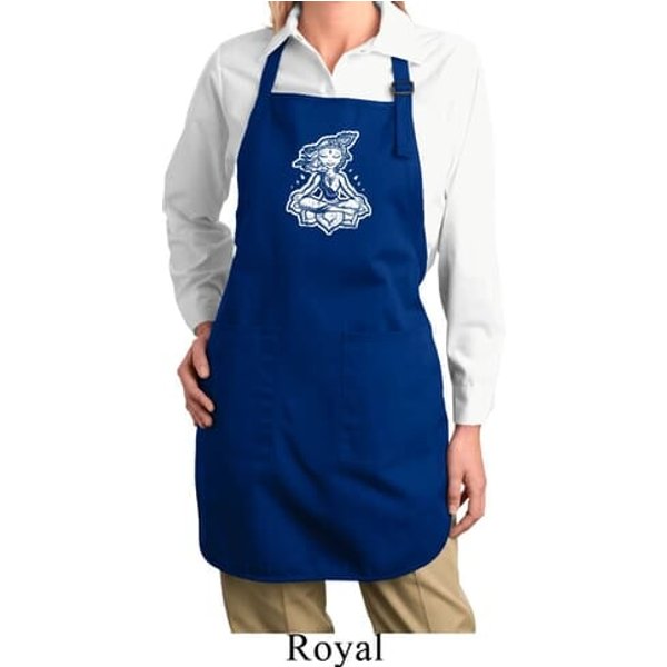 Ladies Yoga Apron Krishna Full Length Apron with Pockets