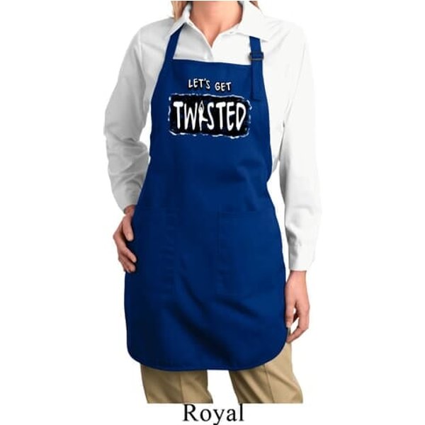 Ladies Yoga Apron Twisted Full Length Apron with Pockets