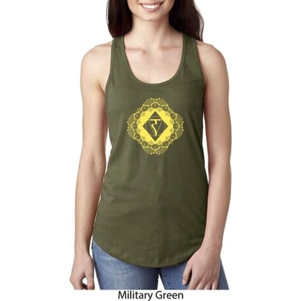 Ladies Yoga Diamond Manipura Ideal Racerback