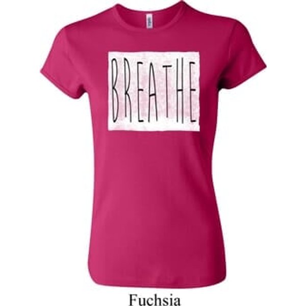 Ladies Yoga Shirt Breathe Crewneck Tee T-Shirt