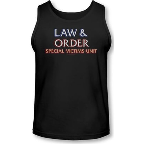 Law & Order: SVU Tank Top Logo Black Tanktop