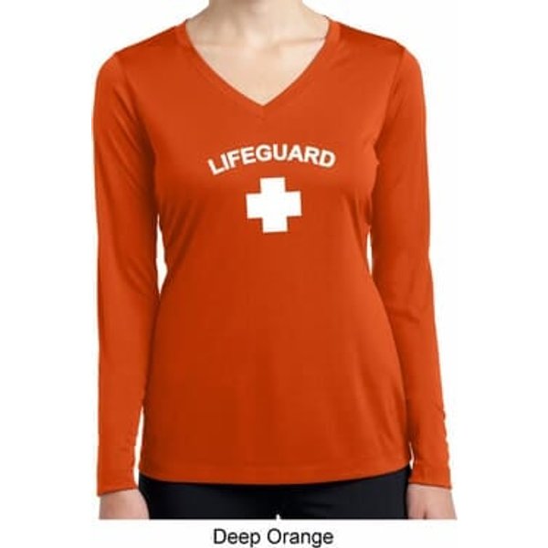Lifeguard Ladies Dry Wicking Long Sleeve Shirt