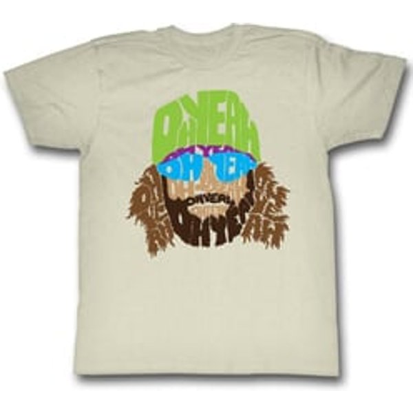 Macho Man Shirt Oh Yea Face Natural T-Shirt