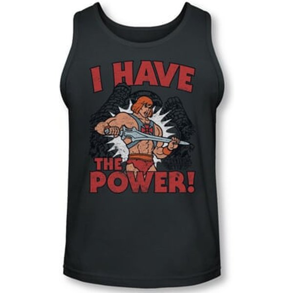 Masters Of The Universe Tank Top I Have The Power Charcoal Tanktop