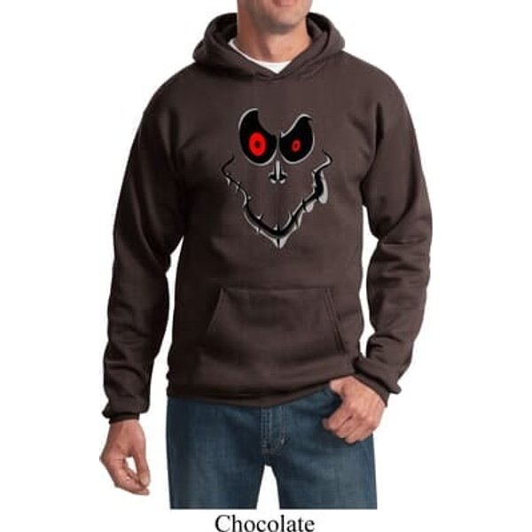 Mens Halloween Hoodie Ghost Face Hoody