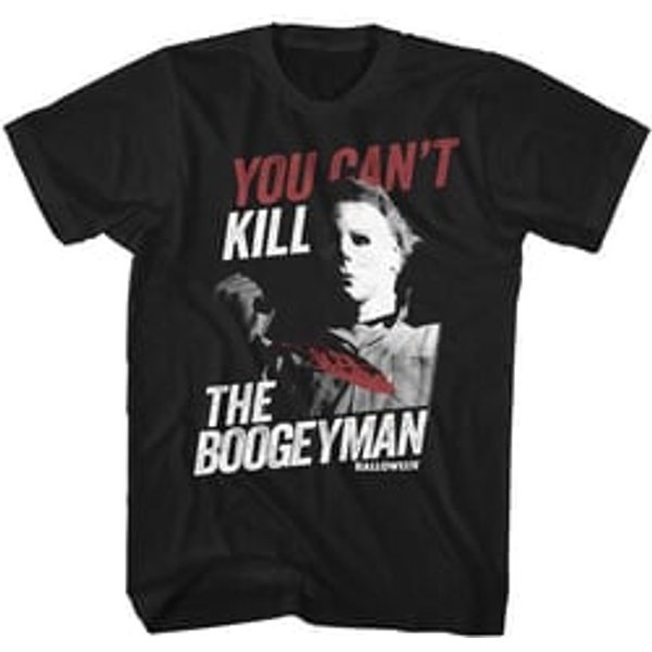 Clearance - Mens Halloween Movie BOOGYMAN T-shirt - Black