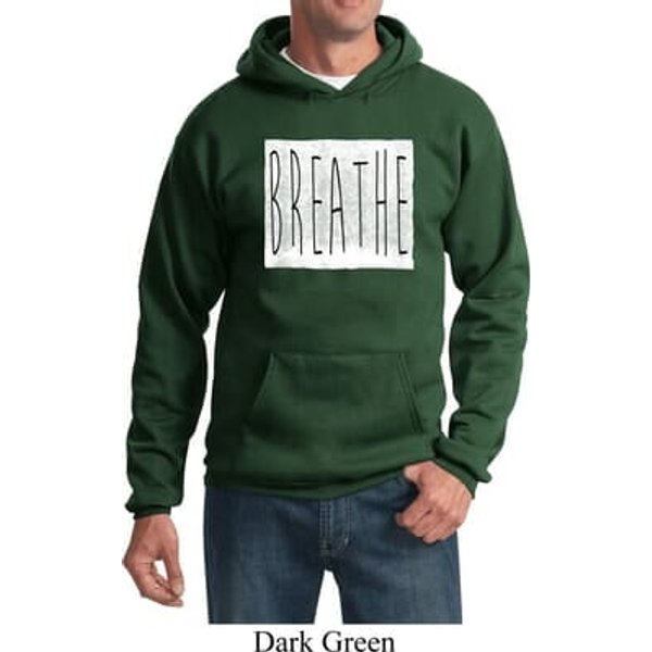 Mens Yoga Hoodie Breathe Hoody