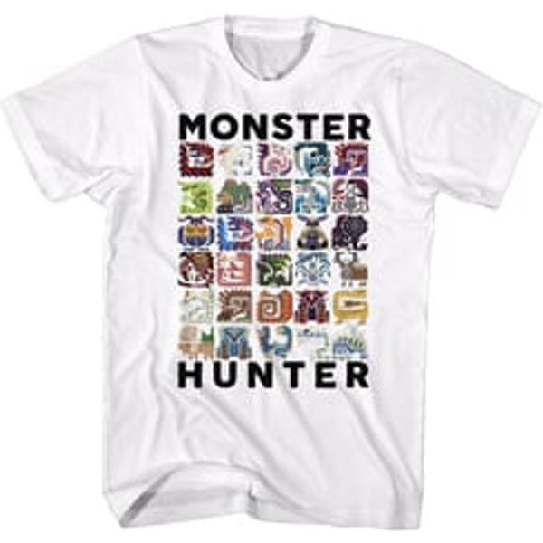Monster Hunter Shirt Let's Hunt White T-Shirt