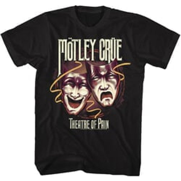 Motley Crue Theatre of Pain T-shirt - Black