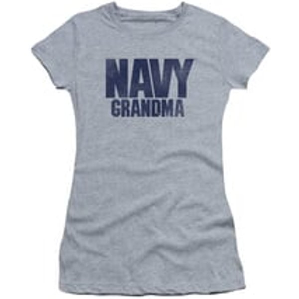 Navy Shirt Juniors Navy Grandma Athletic Heather T-Shirt