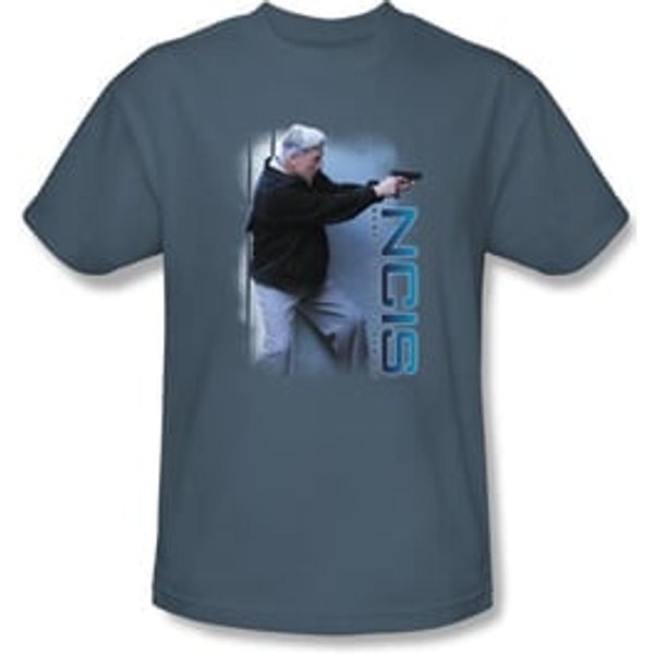 NCIS Kids T-shirt - Drop It TV Series Youth Slate Blue Tee Shirt