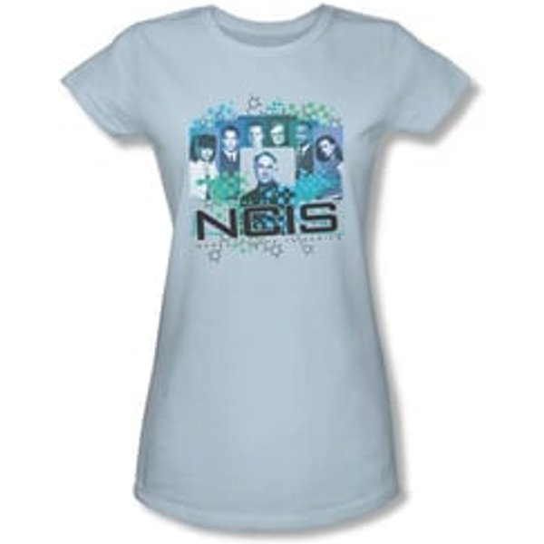 NCIS Shirt Juniors Cast Light Blue T-Shirt