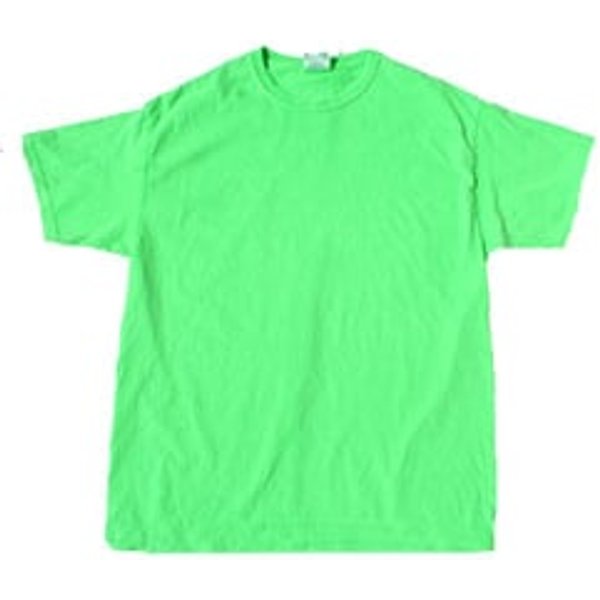 Neon Green Bright Colorful Youth Kids Unisex T-Shirt Tee Shirt