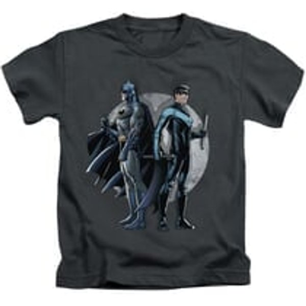 Nightwing DC Comics Shirt Spotlight Kids Charcoal Youth Tee T-Shirt