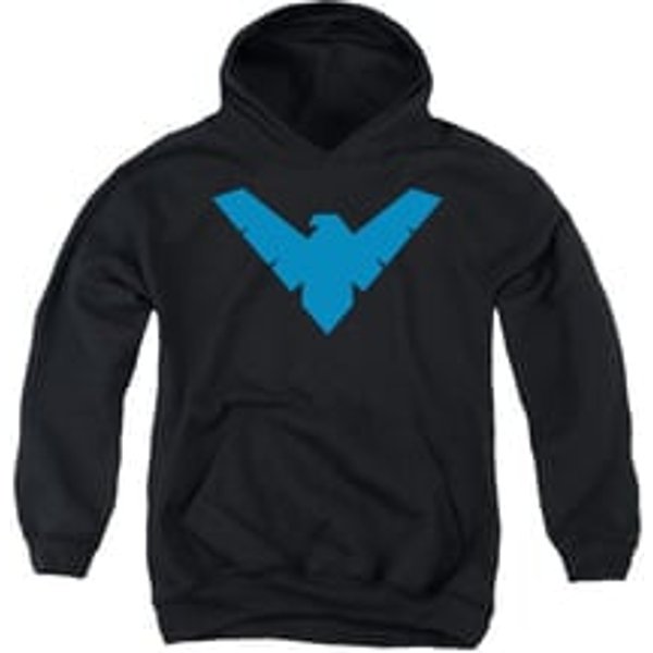 Nightwing DC Comics Youth Hoodie Symbol Black Kids Hoody
