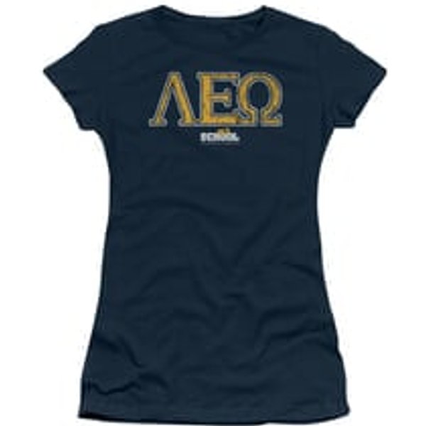Old School Shirt Juniors Leo Navy Tee T-Shirt