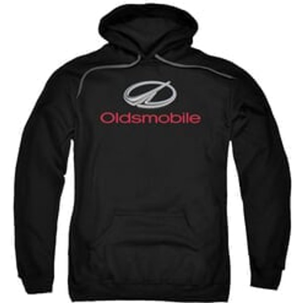 Oldsmobile Hoodie Modern Logo Black Sweatshirt Hoody