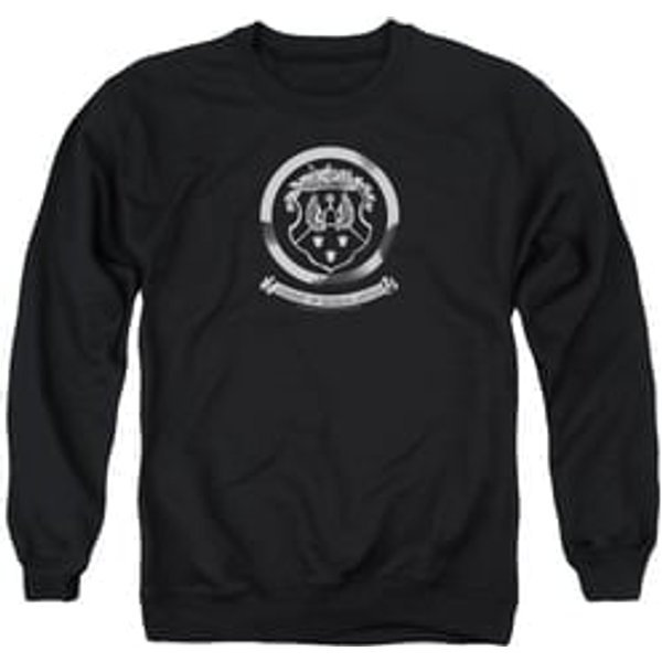 Oldsmobile Sweatshirt 1930's Crest Emblem Adult Black Sweat Shirt
