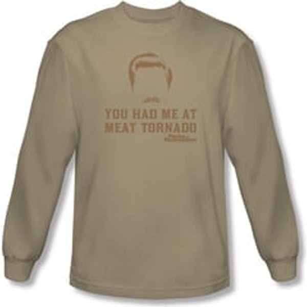 Parks And Recreation Shirt Meat Long Sleeve Sand Tee T-Shirt