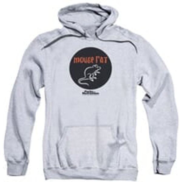 Parks And Recreations Hoodie Mouse Rat Athletic Heather Sweatshirt Hoody